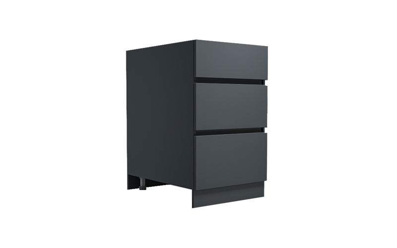 3 drawer storage cabinet