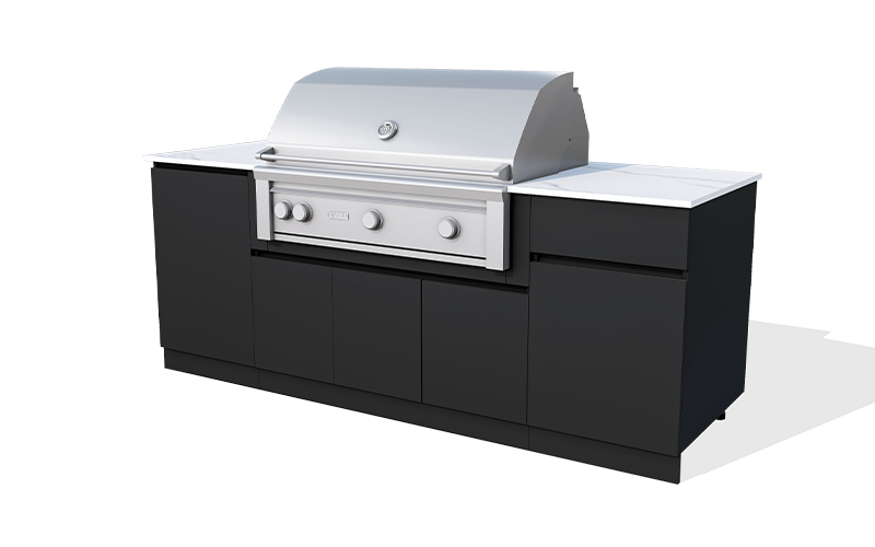 42 inch grill small outdoor kitchen