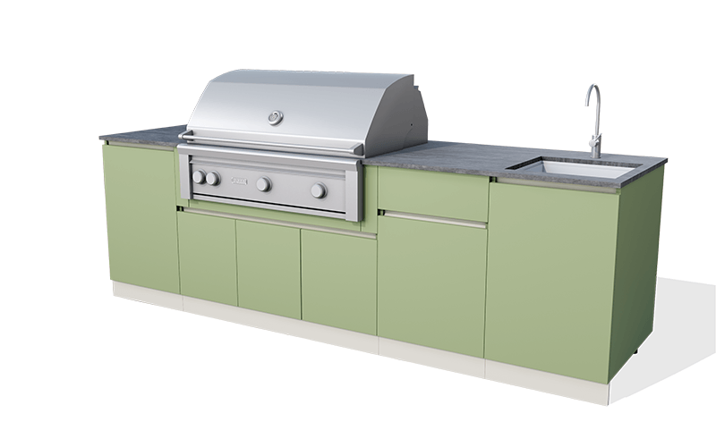 modular outdoor kitchen cabinets